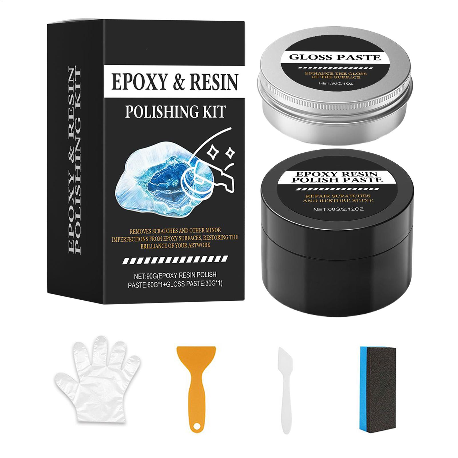 Resin Art Epoxy - Epoxy resin high gloss polishing paste