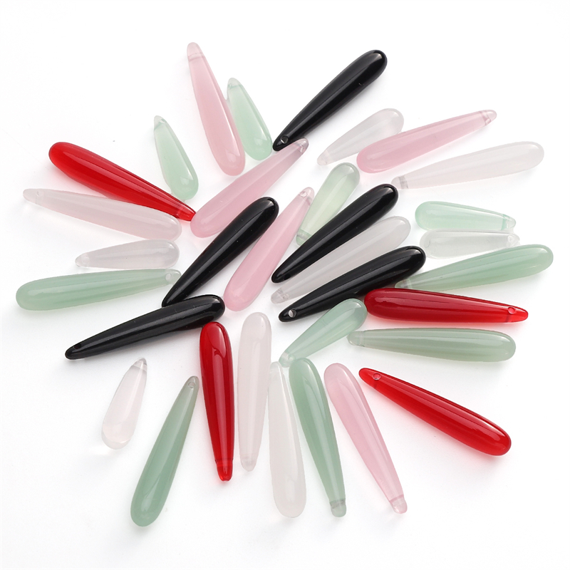 Resin Art Handmade - 5pcs Beads Resin Teardrop Shape Loose