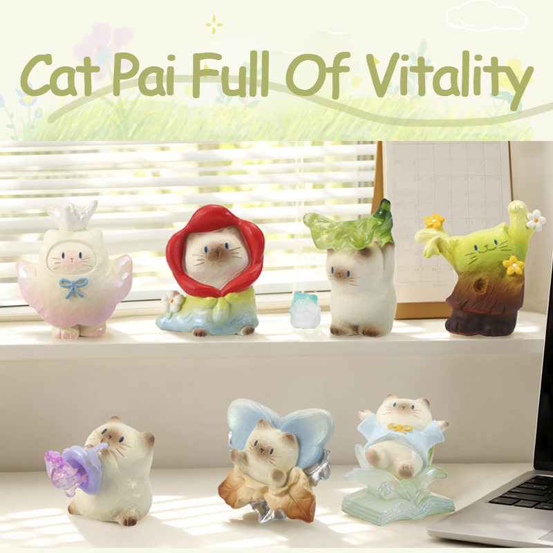 Resin Art Case - Cat Pai Full Of Vitality Series