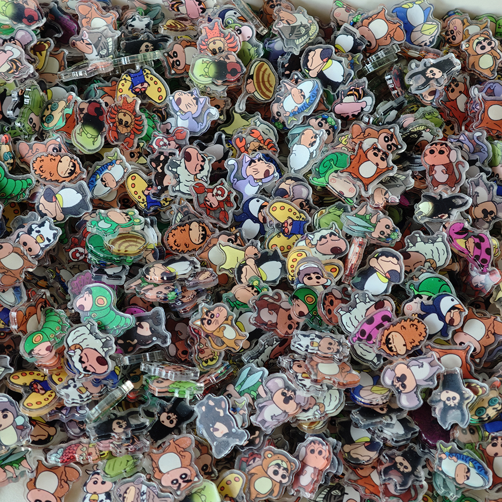 Resin Art Case - 50pcs/set Cartoon Crayon Shin-chan Resin DIY
