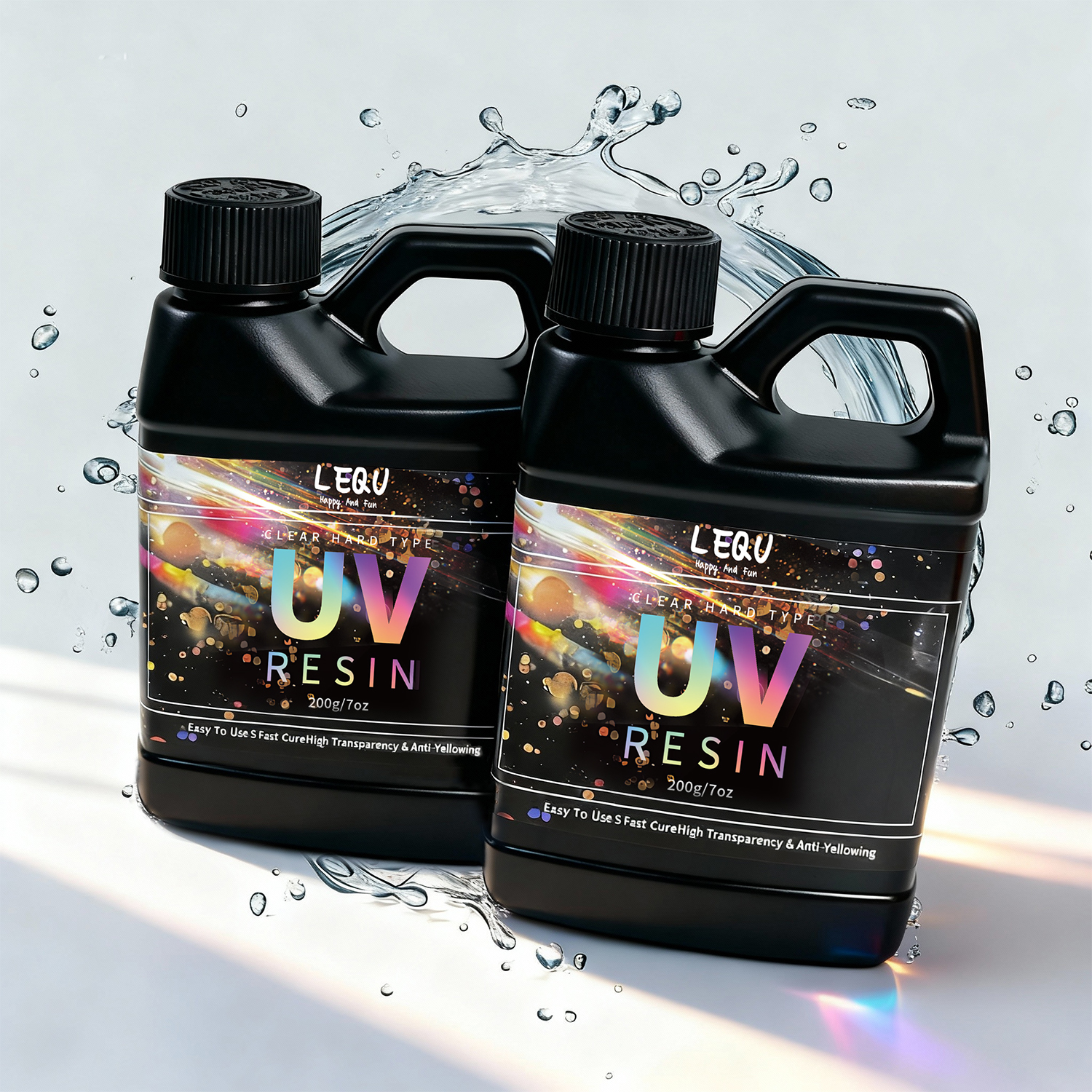 Resin Art Epoxy - 200g UV Resin Crystal Clear Hard