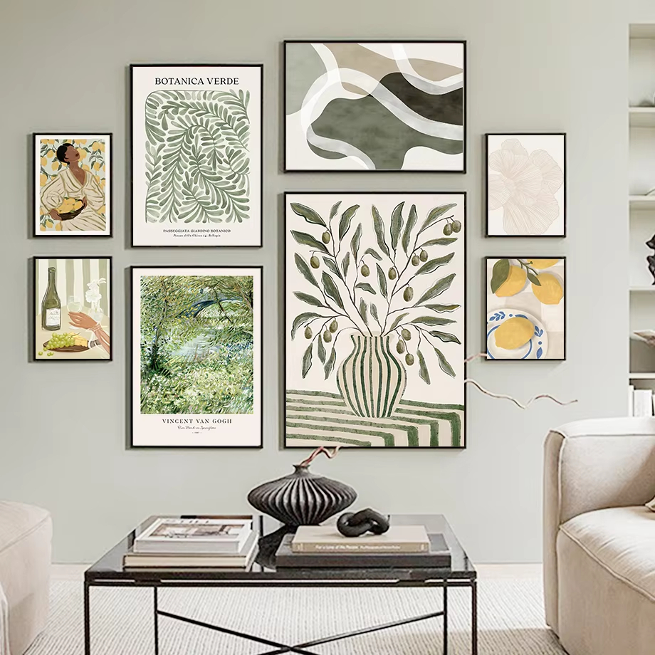 Resin Art Images - Scandinavian Minimalism Bohemian Wall Art Poster