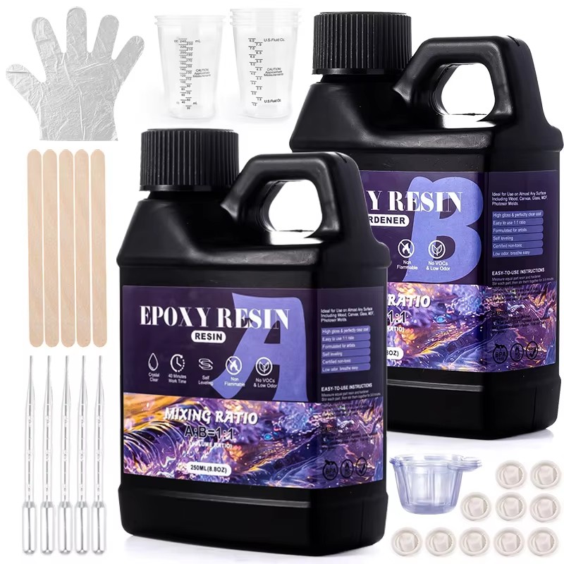 Resin Art Glue - Easy Mix 1:1 Epoxy Resin Kit