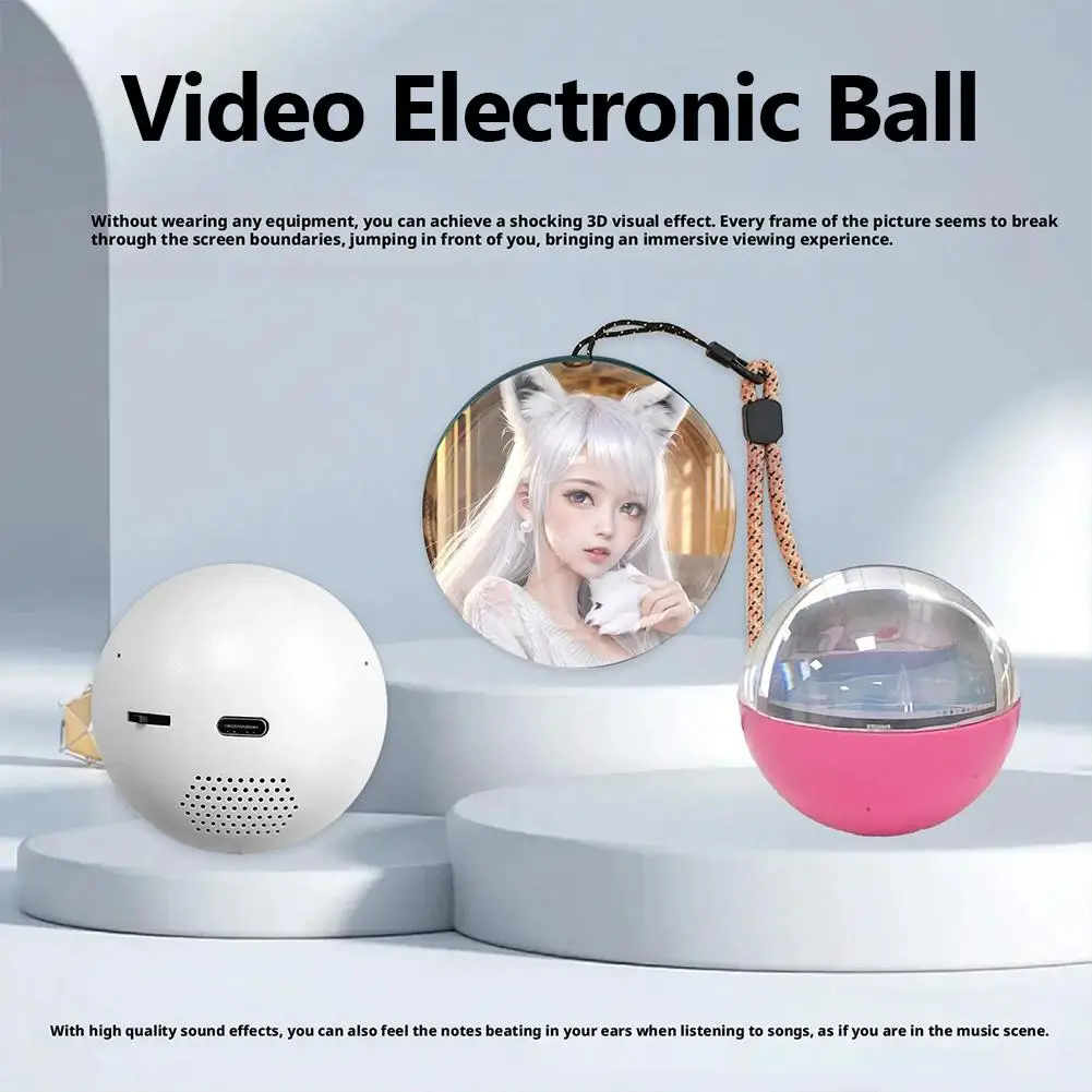 Resin Art Video - 3D Video Crystal Ball DIY Memory