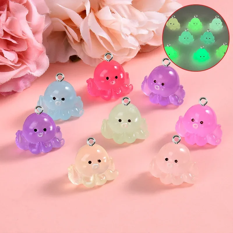 Resin Art Beach Theme - New 14*18mm 10pcs Cute Colorful 3D