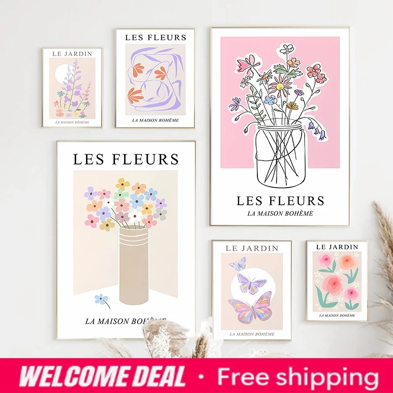 Resin Art Flowers - 2026 Abstract Flower Market Poster Rose