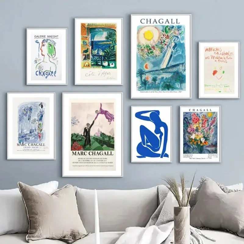 Resin Art Wall - Diamond Painting Marc Chagall Matisse Picasso