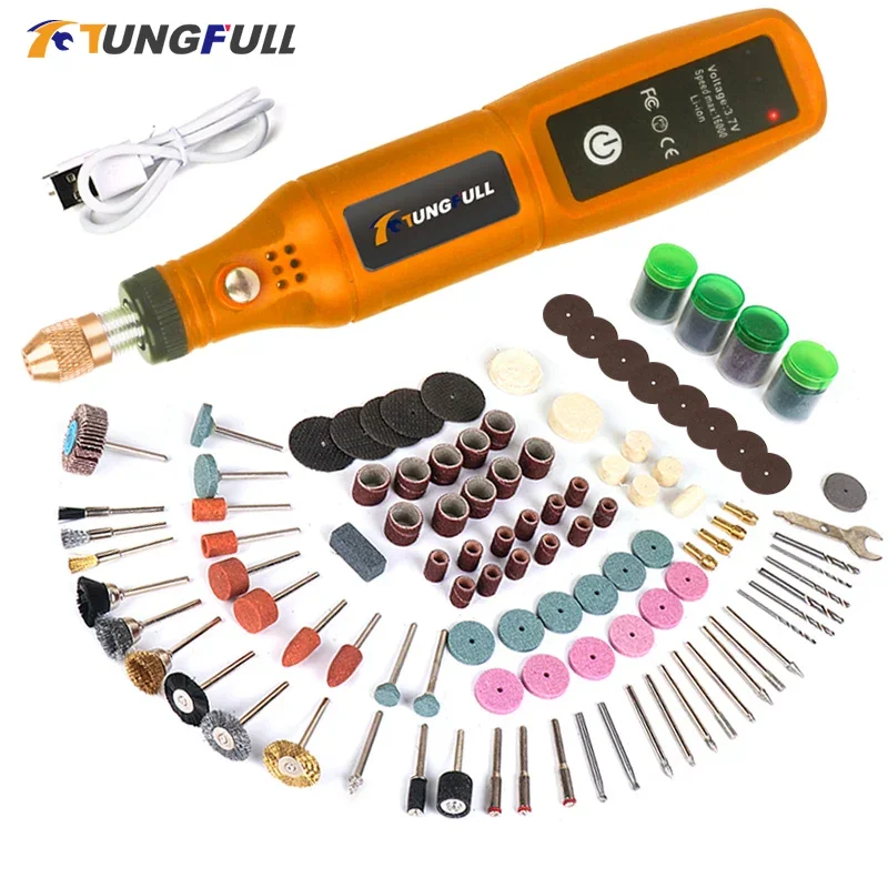 Resin Art Drill Machine - DIY Mini Rotary Tool USB Engraving