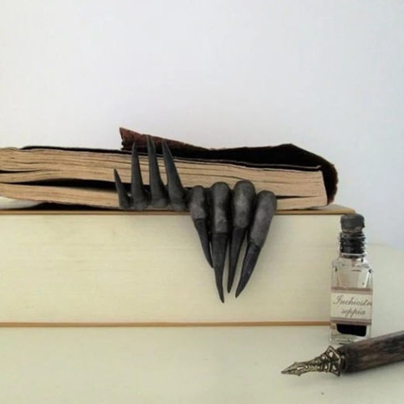 Resin Art Bookmark - Hand of The Devil Halloween Horror