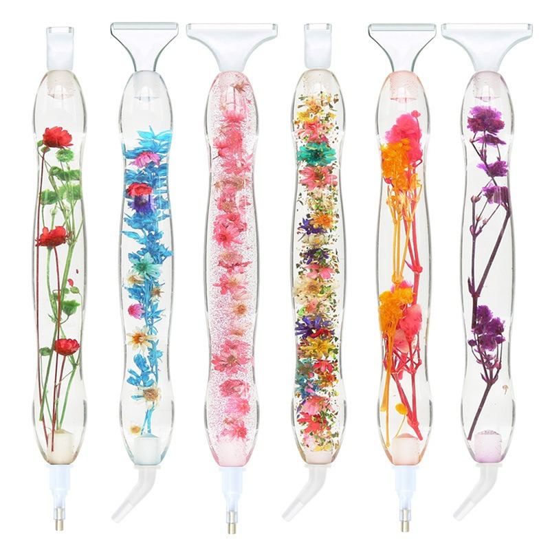 Resin Art Flowers - 1set Flower Design Resin 5D Diamond