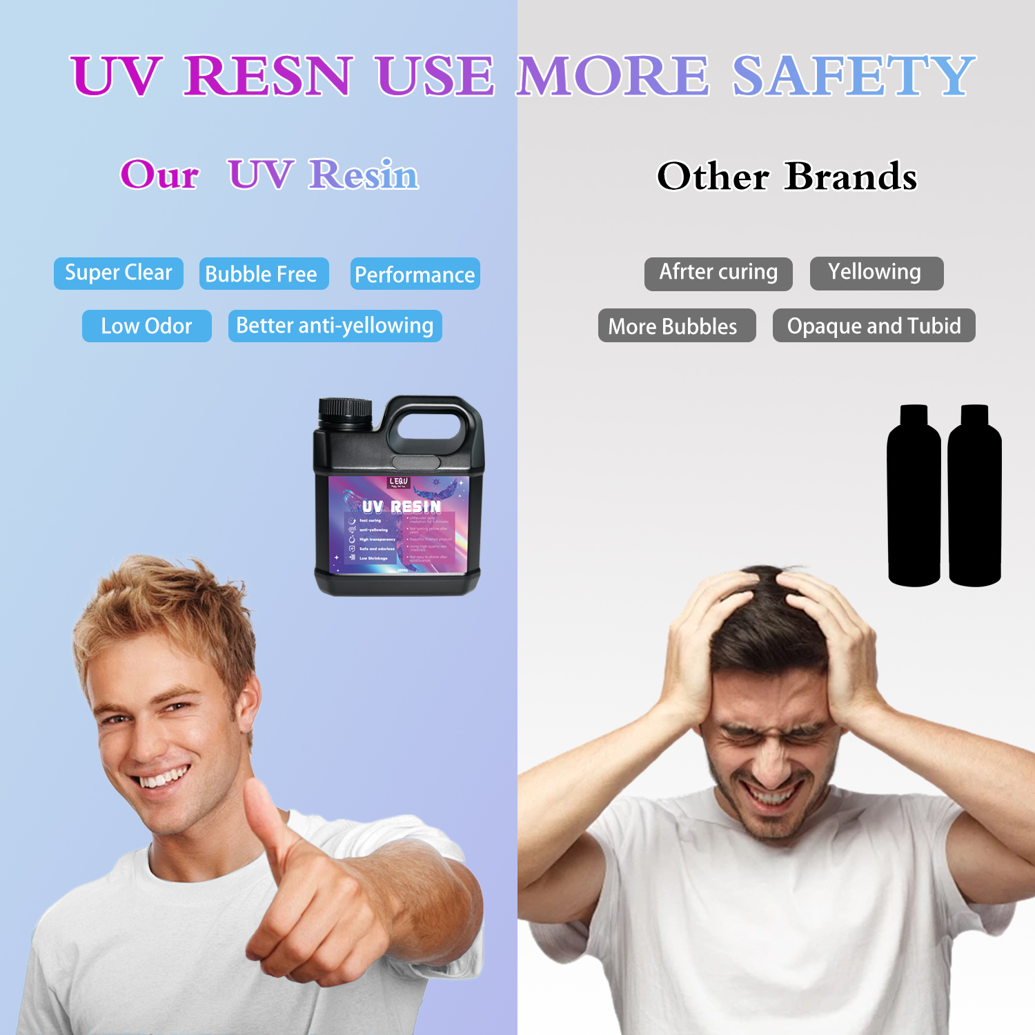 Bulk UV Resin Crystal Clear La - Resin Art Epoxy 评论和价格