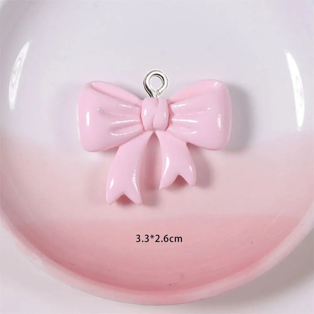 10 Pieces Candy Color Bow Resi - Resin Art Handmade 评论和价格
