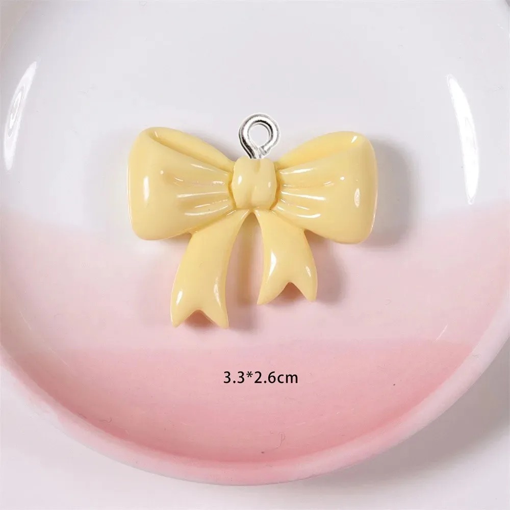 10 Pieces Candy Color Bow Resi - Resin Art Handmade 评论和价格