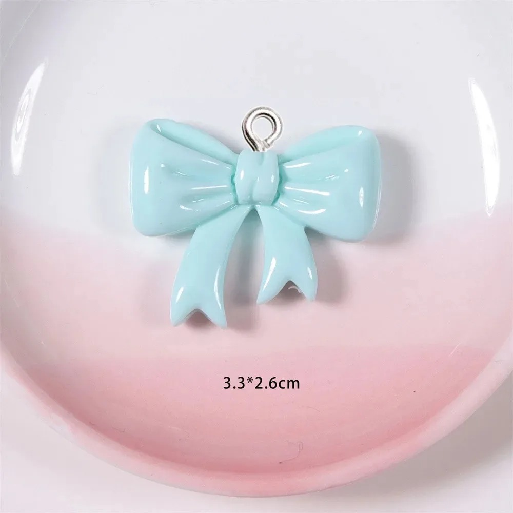 10 Pieces Candy Color Bow Resi - Resin Art Handmade 评论和价格