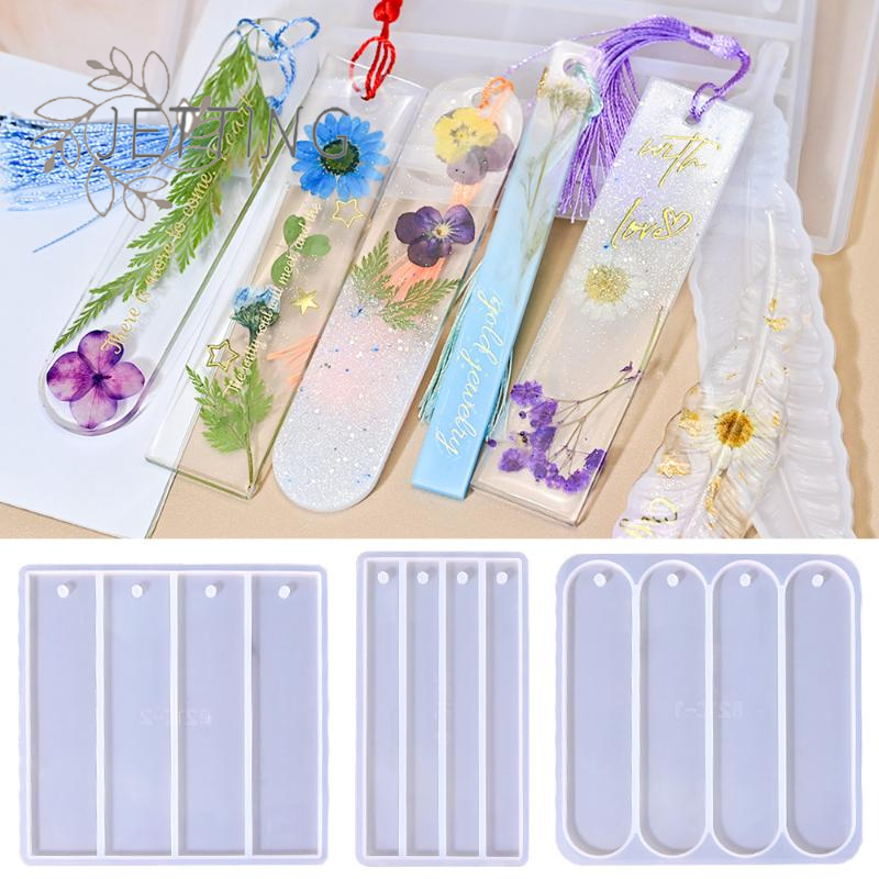 Hot Bookmark Silicone Mold Rec - Resin Art Bookmark 评论和价格