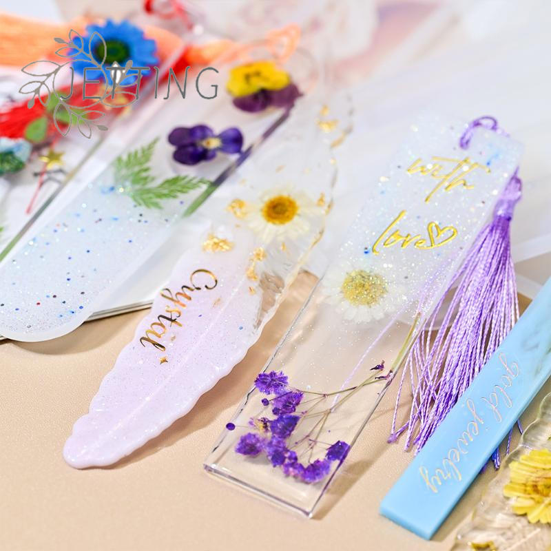 Hot Bookmark Silicone Mold Rec - Resin Art Bookmark 评论和价格