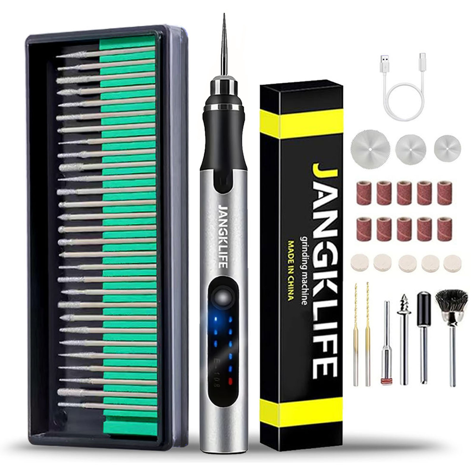 JANGKLIFE USB Cordless Rotary  - Resin Art Drill Machine 评论和价格