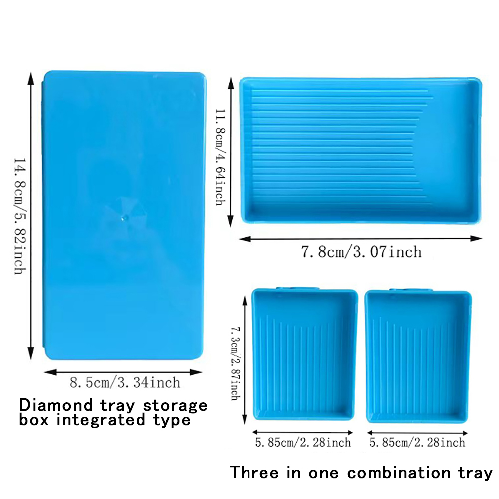 Diamond Painting Tray with Lid - Resin Art Case 评论和价格