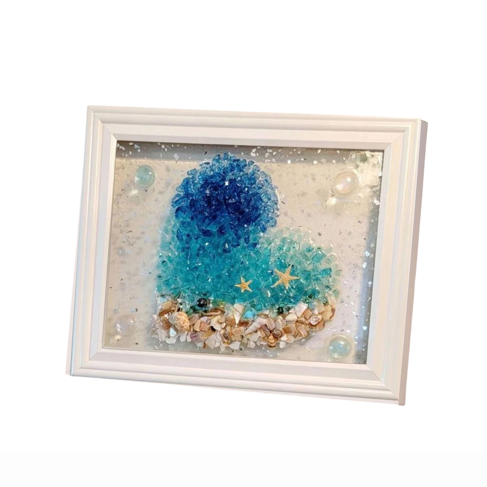Sea Glass Art Kits Sea Glass A - Resin Art Beach Theme 评论和价格