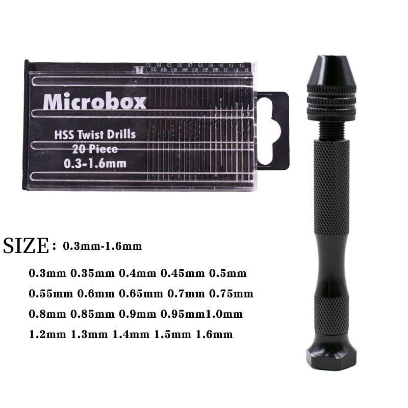 Micro Mini Pin Vise Hand Drill - Resin Art Drill Machine 评论和价格