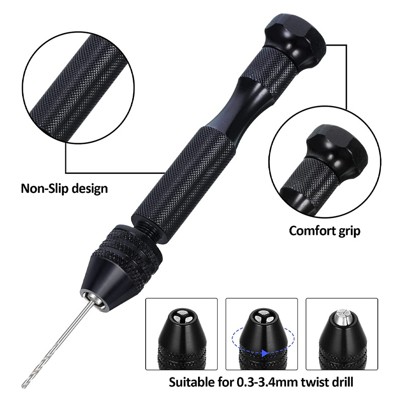 Micro Mini Pin Vise Hand Drill - Resin Art Drill Machine 评论和价格