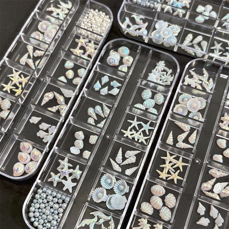 12Grids 3D Mixed Ocean Style N - Resin Art Beach Theme 评论和价格