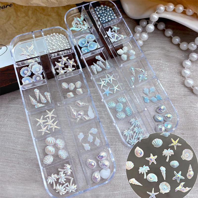 12Grids 3D Mixed Ocean Style N - Resin Art Beach Theme 评论和价格