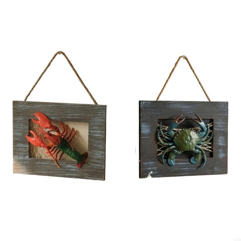 Nauticals Decors Lobster/Crabs - Resin Art Beach Theme 评论和价格