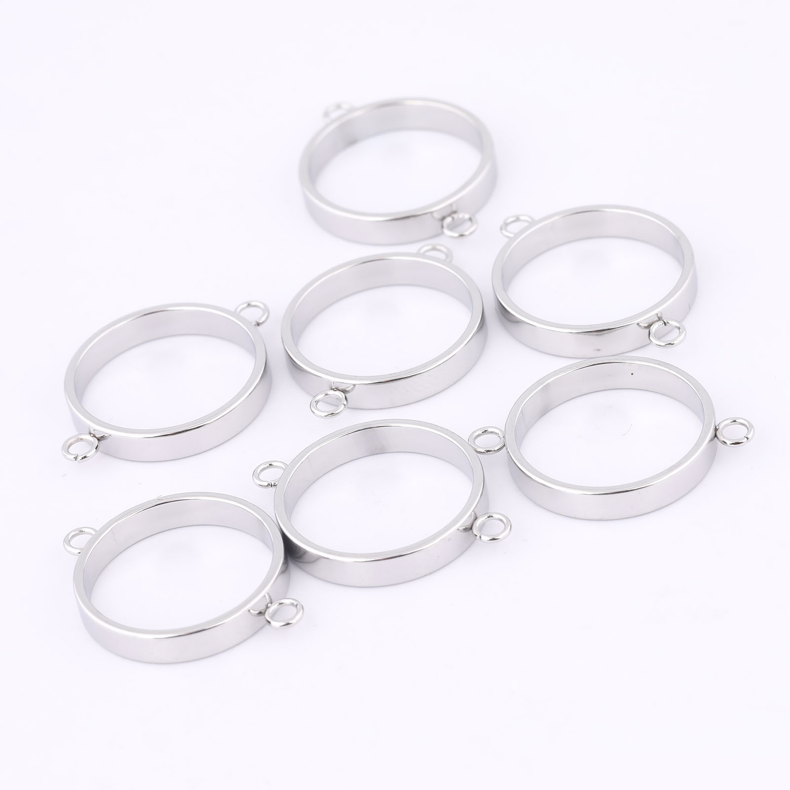10pcs Stainless Steel 14mm Ope - Resin Art Handmade 评论和价格