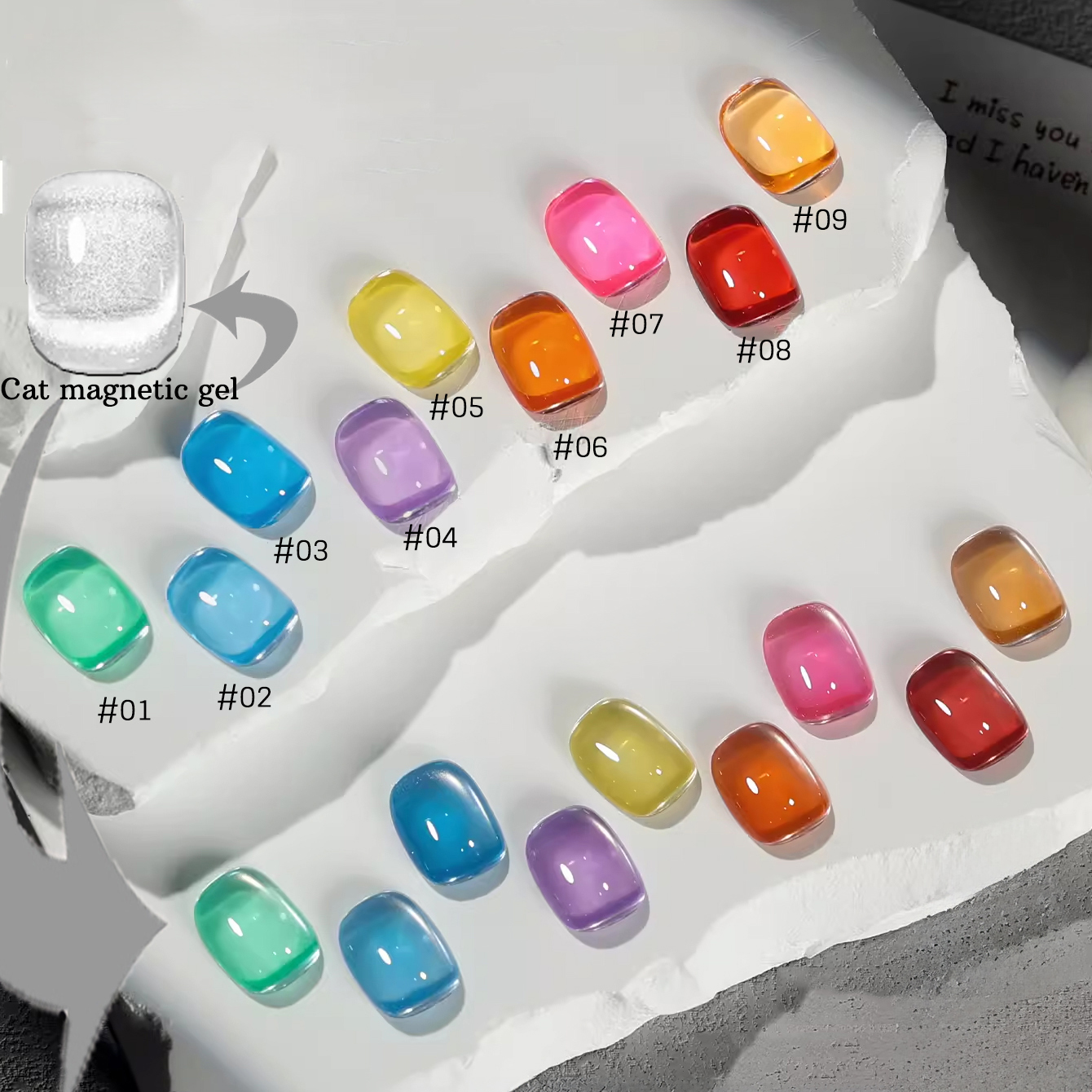 MIANEL Colorful Gel Nail Polis - Resin Art Online 评论和价格