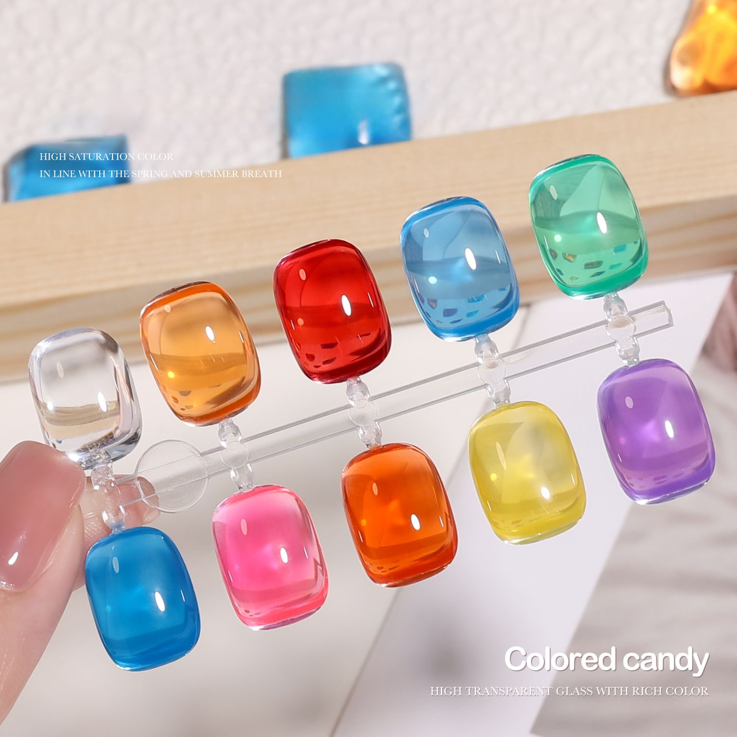 MIANEL Colorful Gel Nail Polis - Resin Art Online 评论和价格