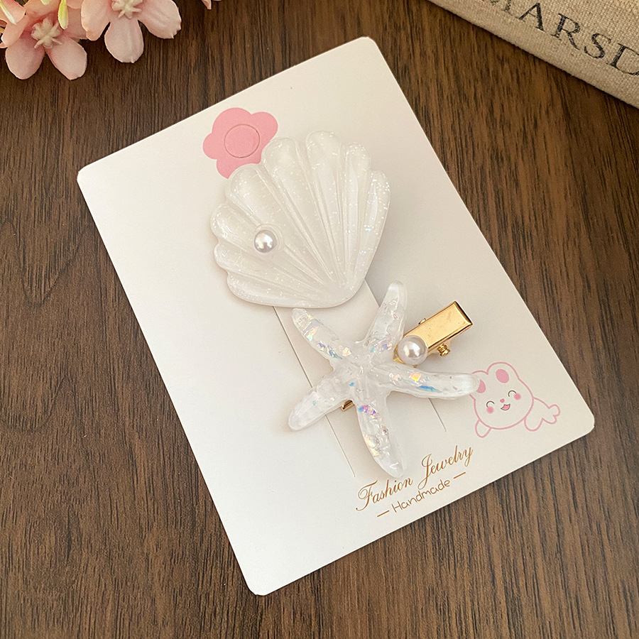 2 Pcs Resin Starfish Shell Hai - Resin Art Beach Theme 评论和价格
