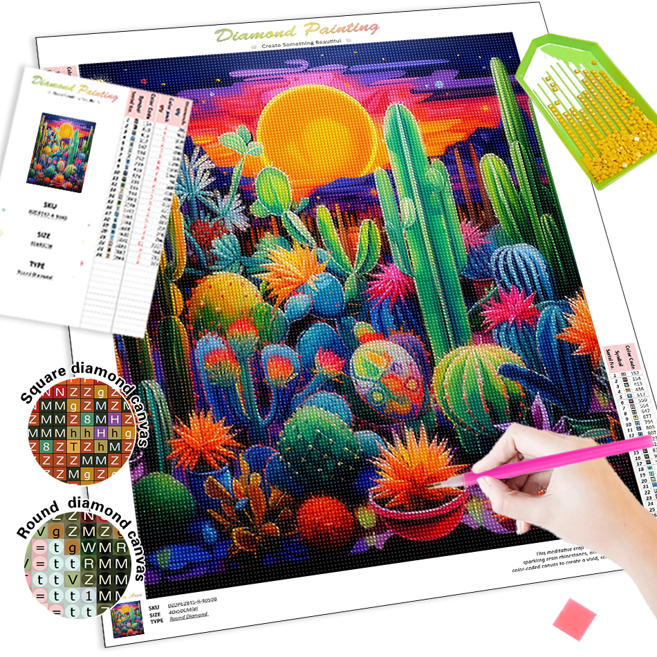 Diamond Painting Storage Abstr - Resin Art Images 评论和价格
