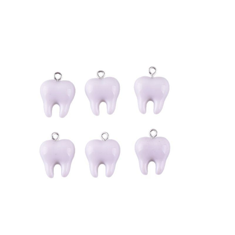 10pcs Cute White Teeth Resin P - Resin Art Supplies Near Me 评论和价格