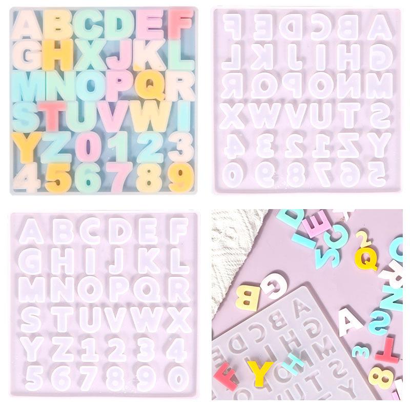 Alphabet Epoxy Resin Silicone  - Resin Art Alphabet 评论和价格