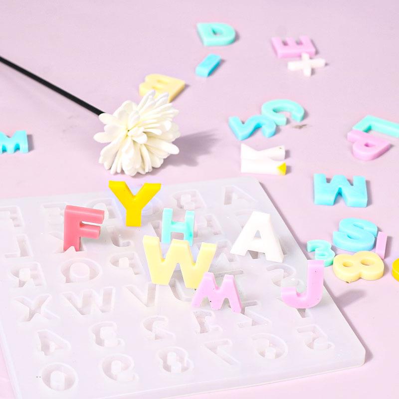 Alphabet Epoxy Resin Silicone  - Resin Art Alphabet 评论和价格