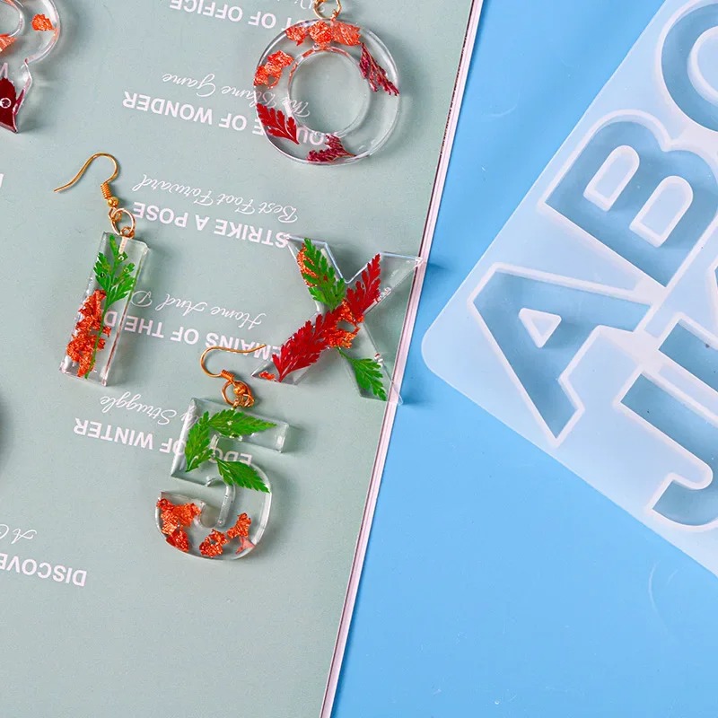 Small 26 Capital Letters Resin - Resin Art Alphabet 评论和价格