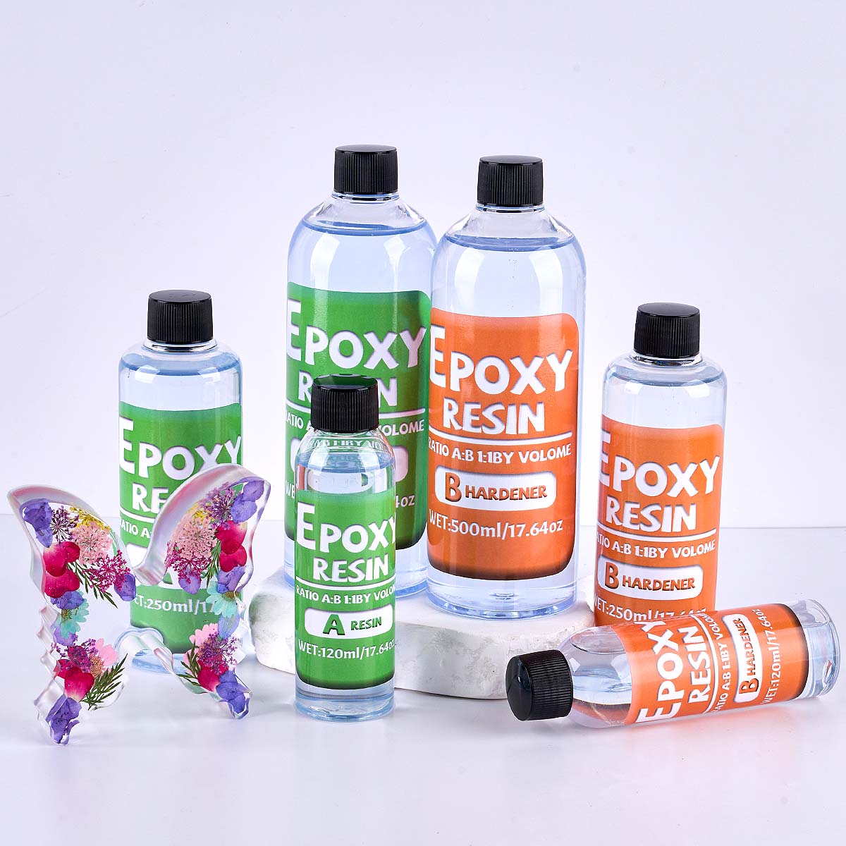 1:1 Ratio Epoxy Resin Kit Anti - Resin Art Epoxy 评论和价格