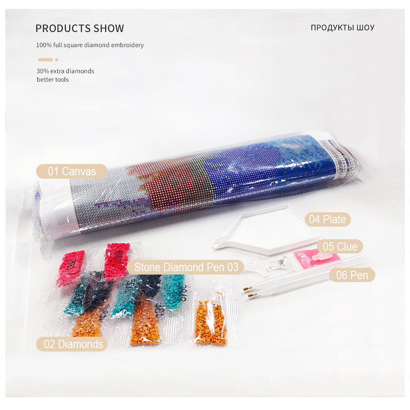 DIY Photo Custom Diamond Paint - Resin Art Images 评论和价格