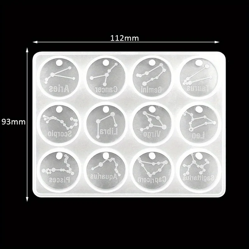 12 Zodiac Constellation Resin  - Resin Art Glue 评论和价格