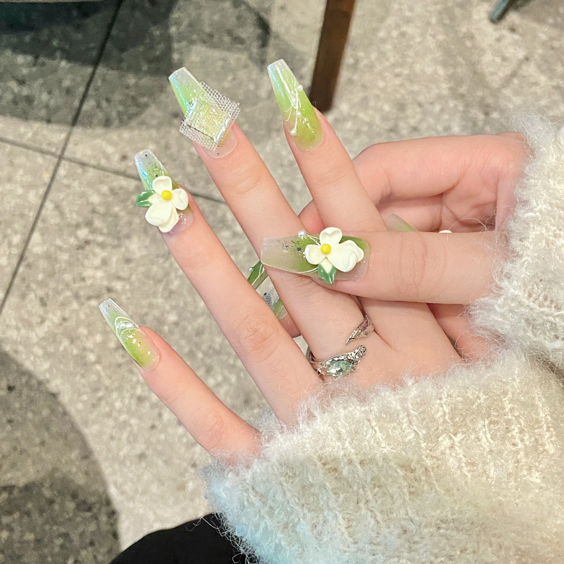 10pcs Pure Hand-Pressed Ultra- - Resin Art Flowers 评论和价格