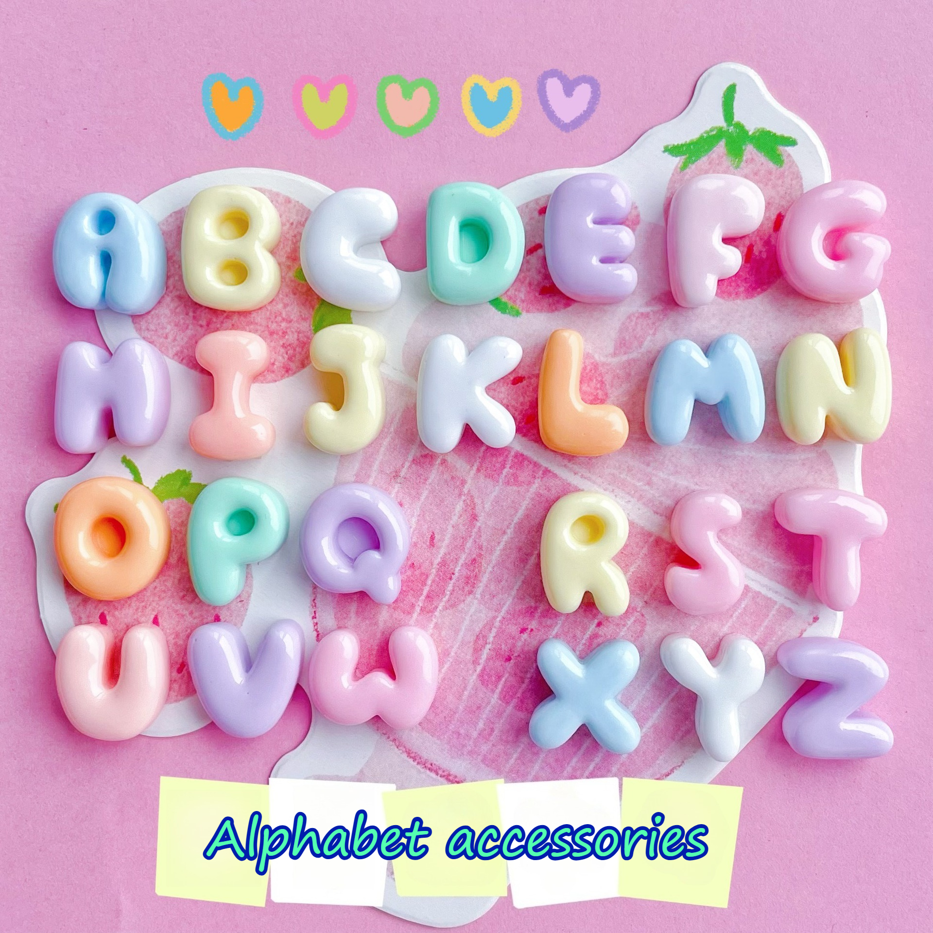 100pcs Single Choice 26 Englis - Resin Art Alphabet 评论和价格