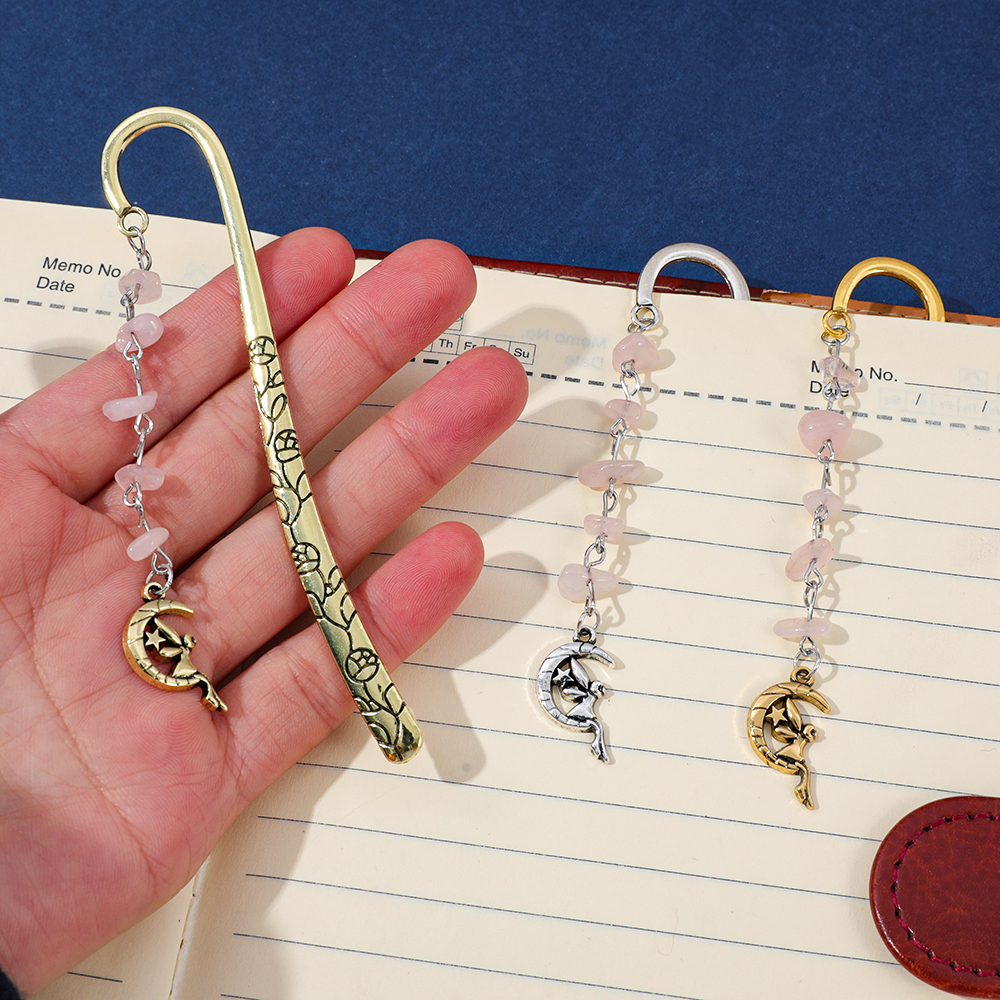 Vintage Metal Bookmarks with C - Resin Art Bookmark 评论和价格