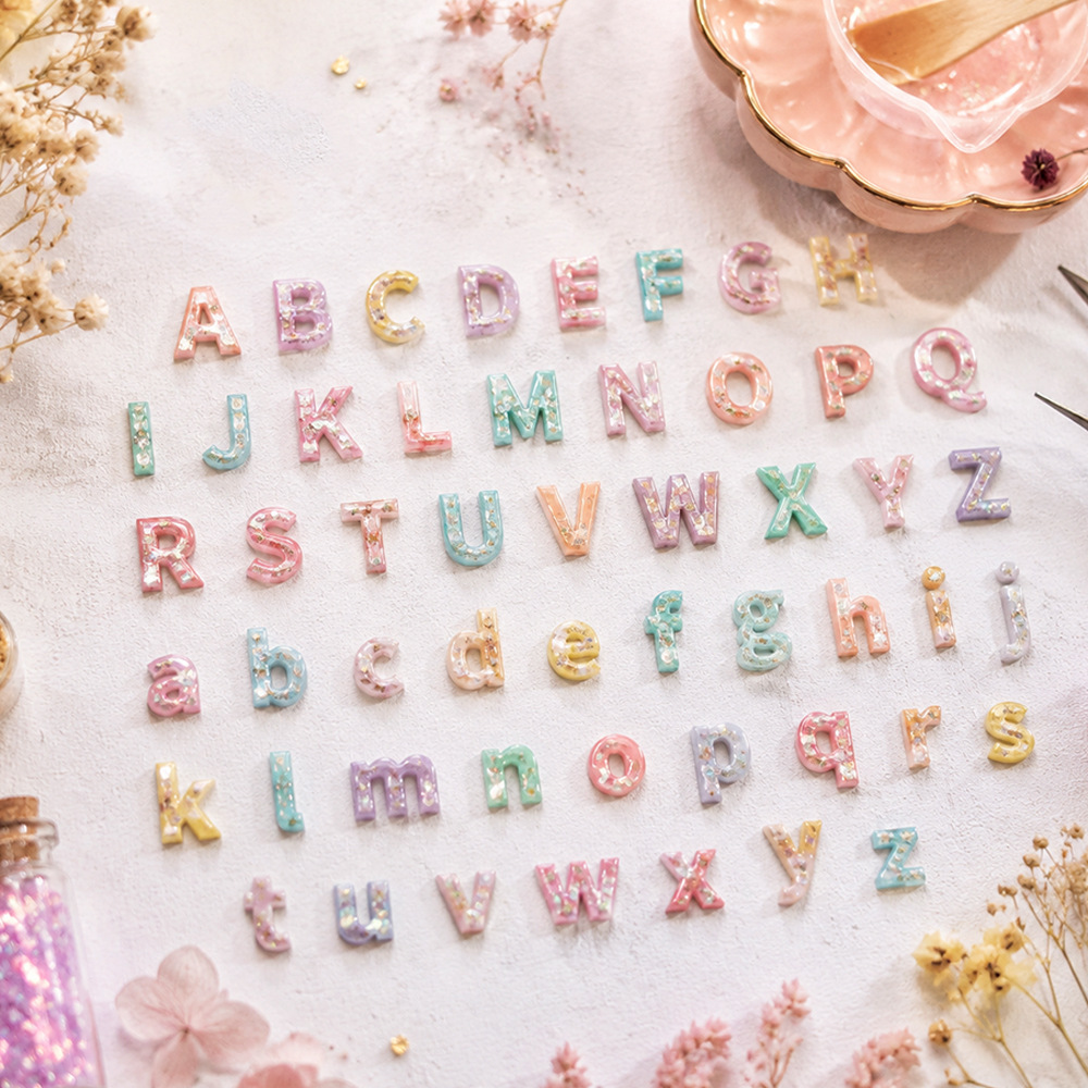 New 26 Mini Alphabet Silicone  - Resin Art Alphabet 评论和价格