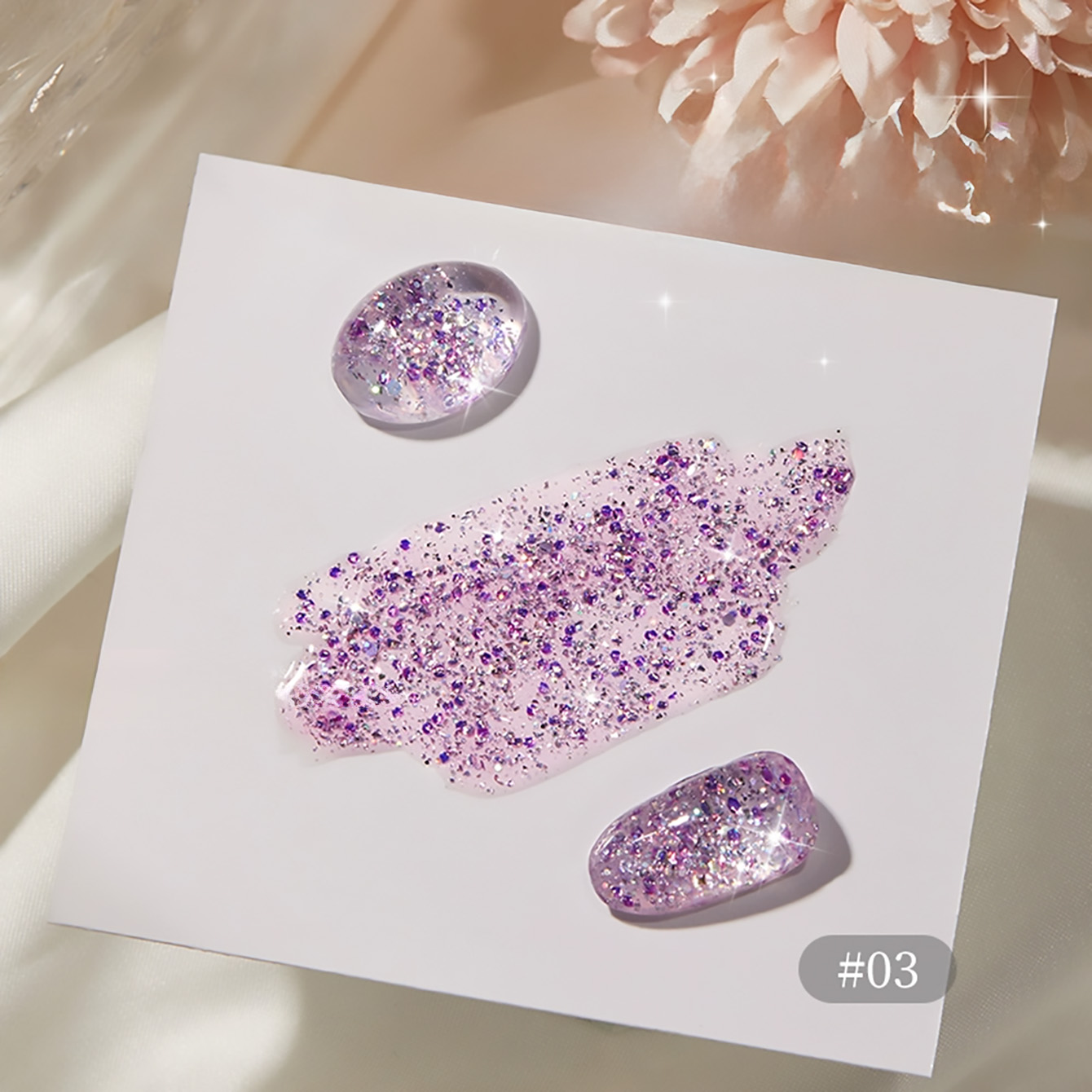ZH1PCS 2026 New Flashing Glitt - Resin Art Online 评论和价格