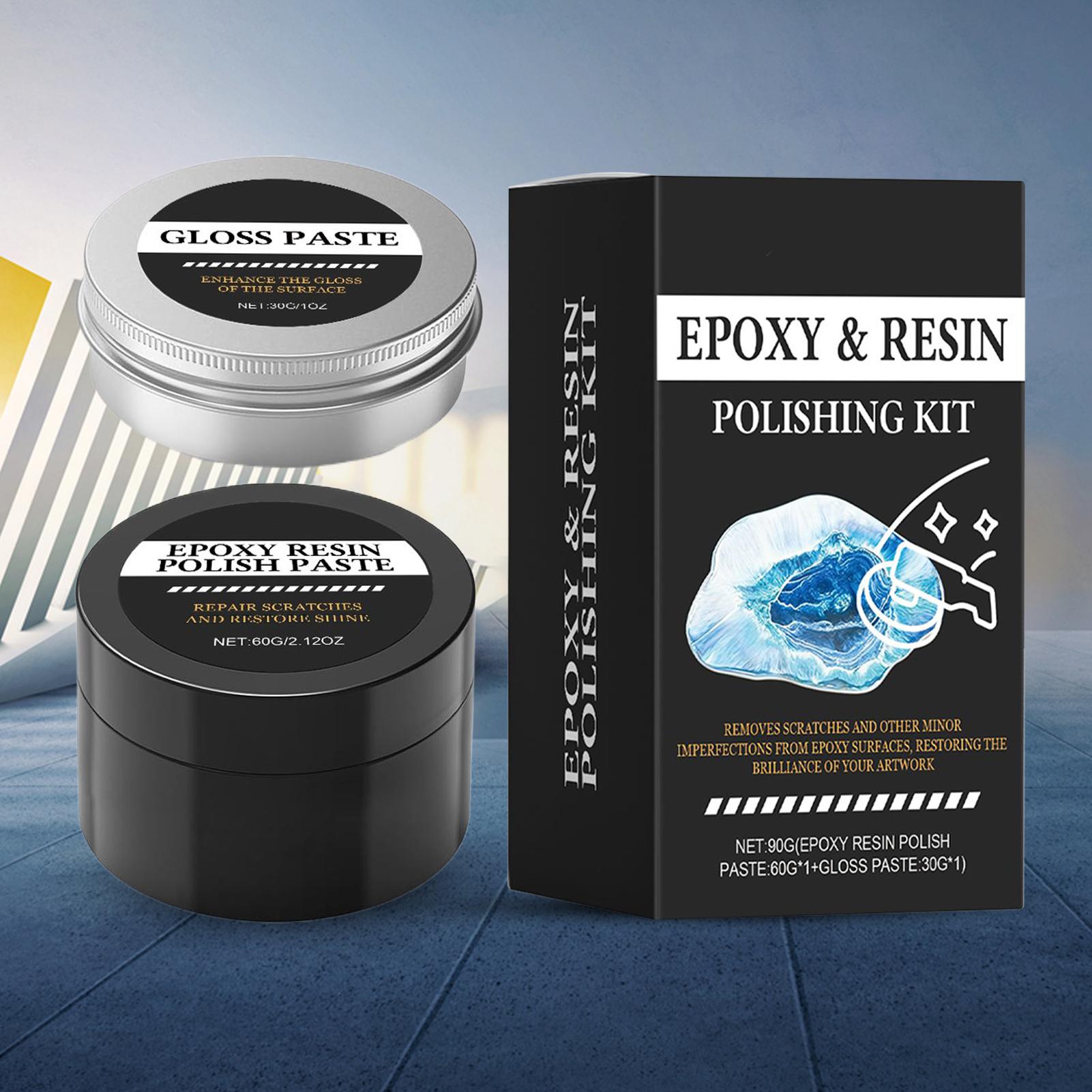 Epoxy resin high gloss polishi - Resin Art Epoxy 评论和价格