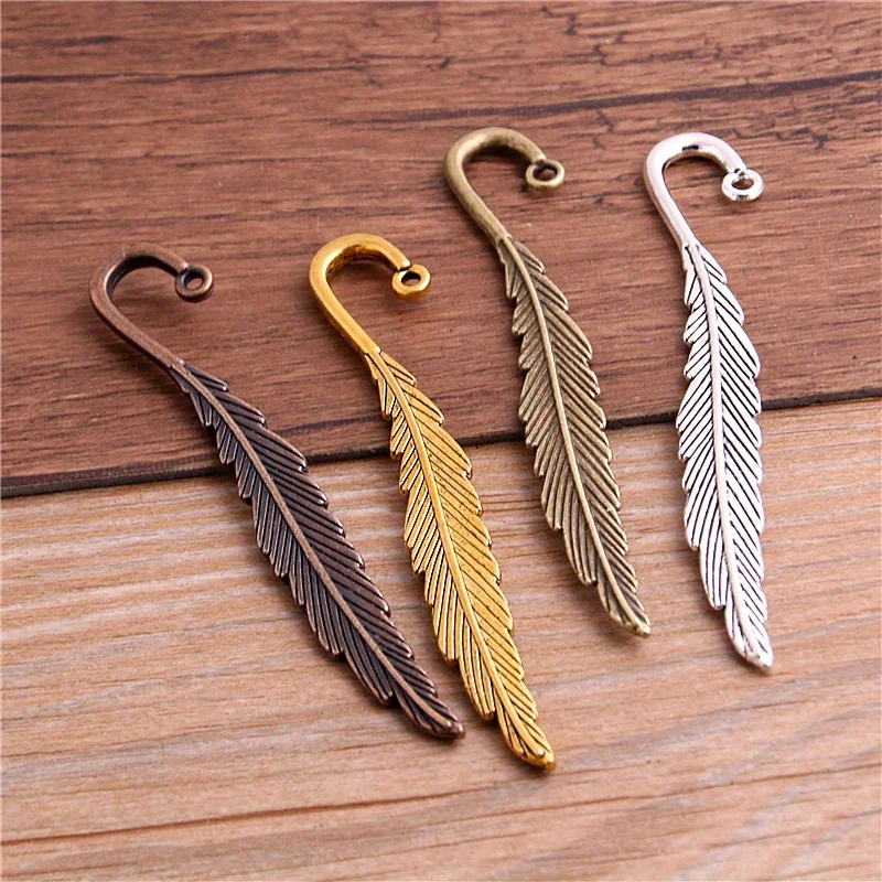 12Pcs 113x16mm Bronze Antique  - Resin Art Bookmark 评论和价格