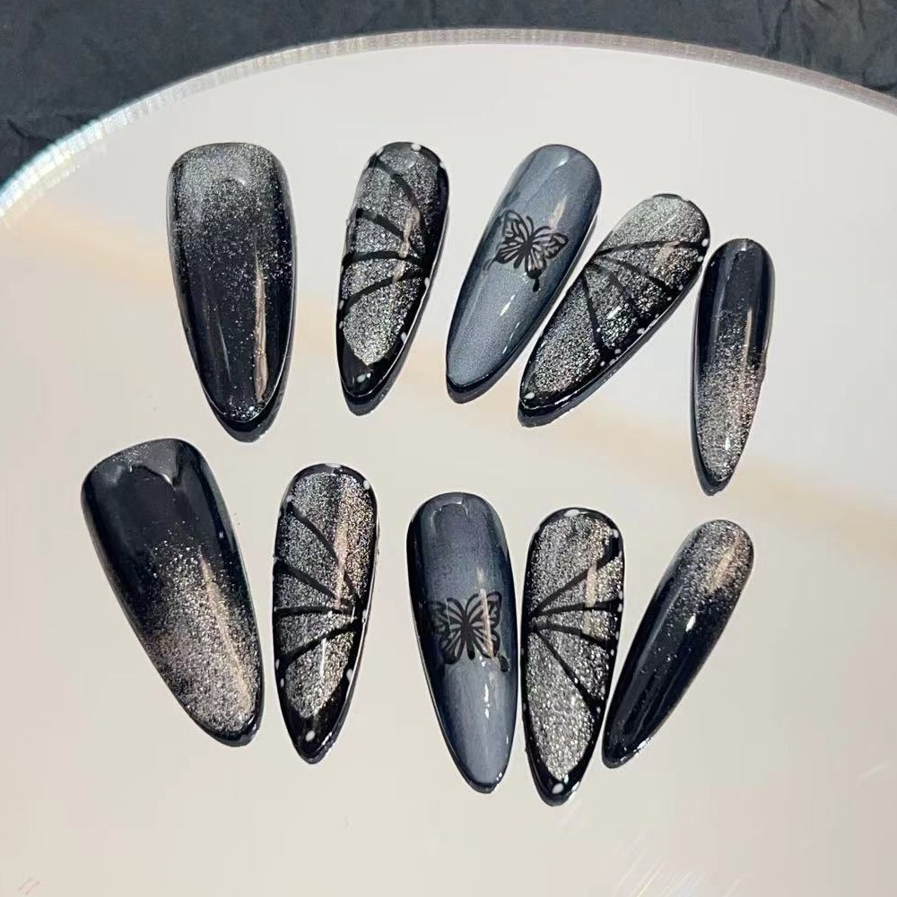 10pcs Black Cat's Eye Handmade - Resin Art Online 评论和价格