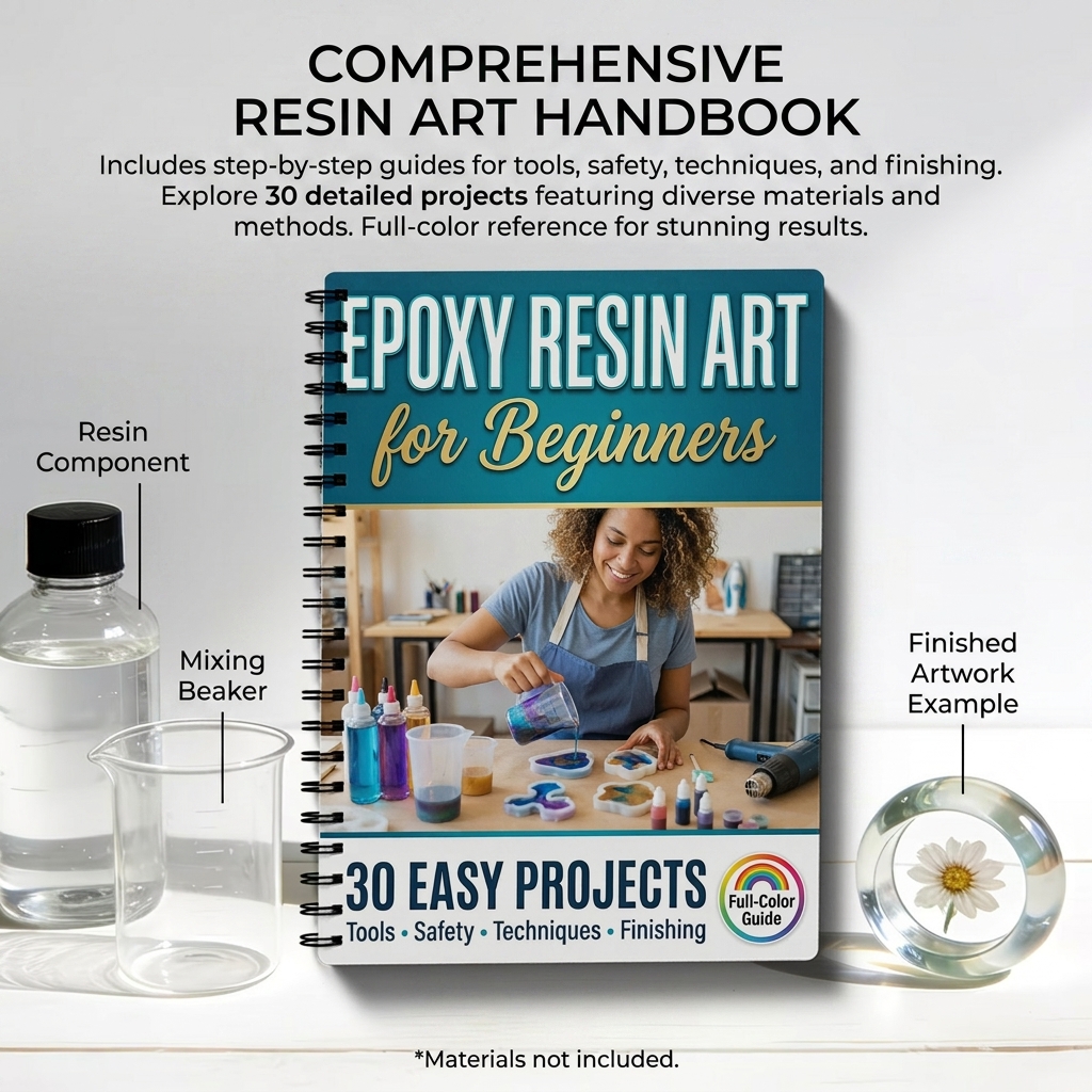 Epoxy Resin Art Handbook Begin - Resin Art Images 评论和价格