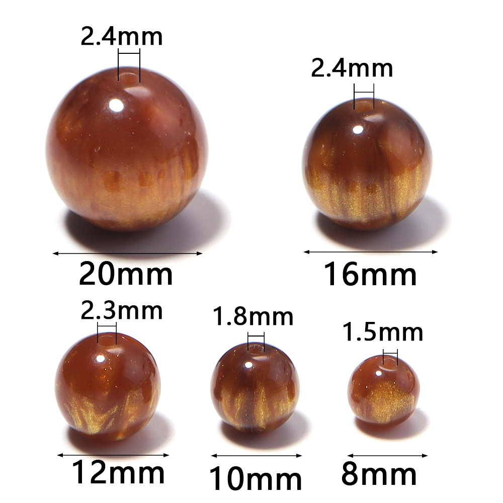 5-30pcs/lot 8-20mm Gilding Res - Resin Art Handmade 评论和价格
